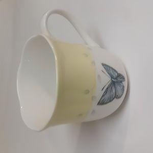 Lenox Butterfly Meadow Yellow/White Porcelain Mug